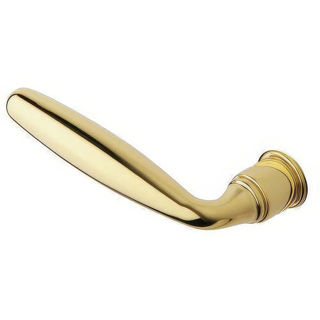 Baldwin 5106003LMR lifetime polished brass dummy door lever