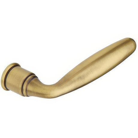 Baldwin 5106060MR satin brass and brown dummy set