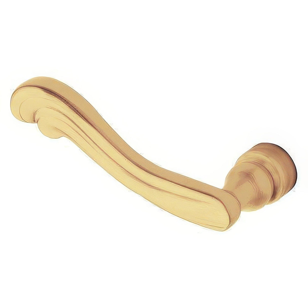 Baldwin 5108033LMR vintage brass dummy door lever