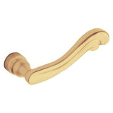 Baldwin 5108033RMR vintage brass dummy door lever