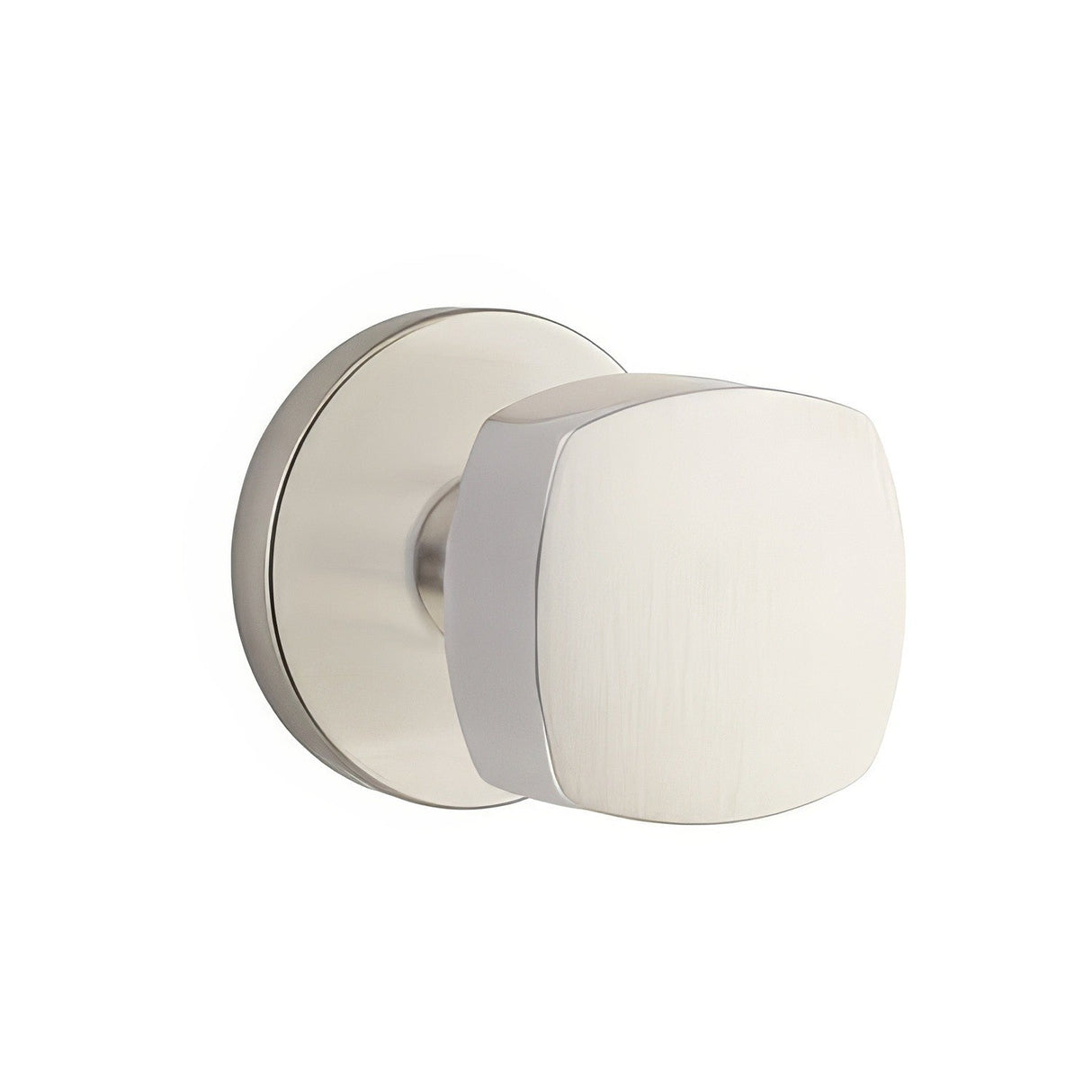 Emtek 5109FRKUS15 satin nickel passage door lever