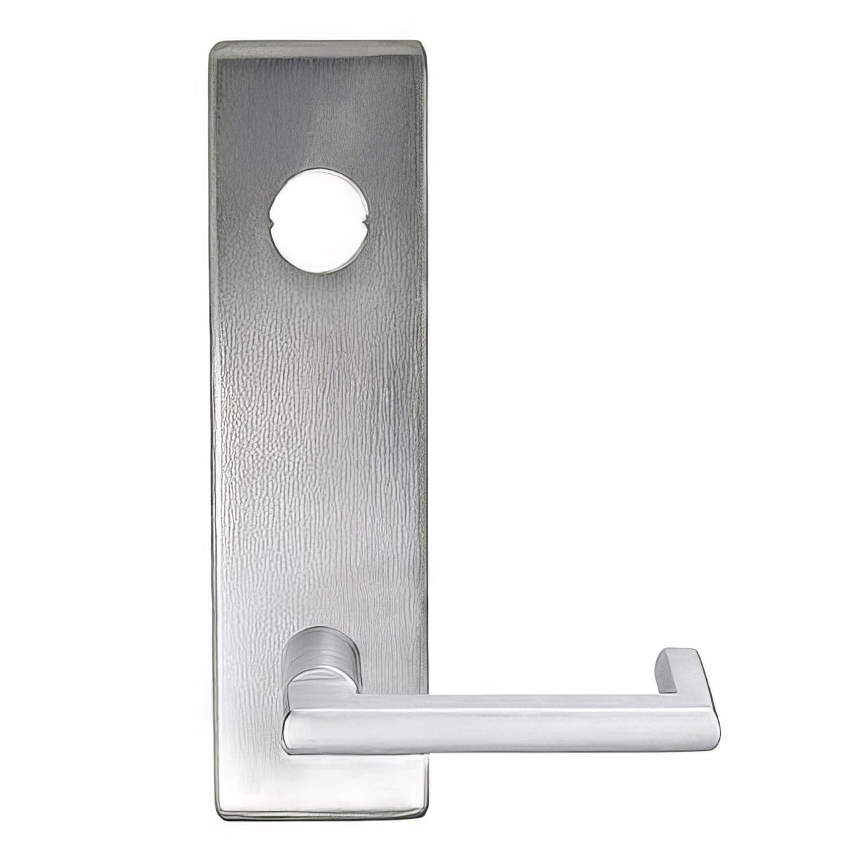 Falcon 510LDAN626 satin chrome key locks or unlocks lever