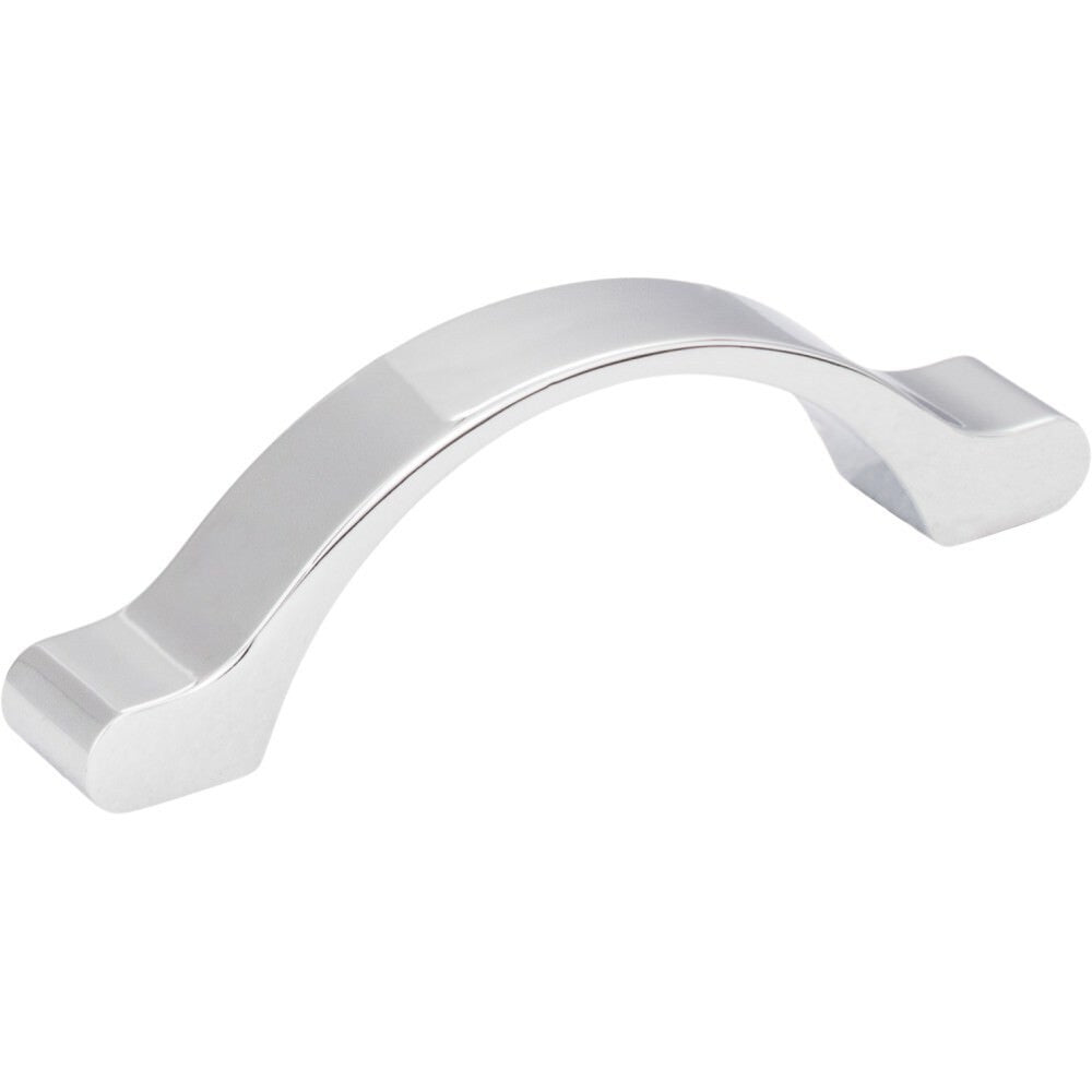 Elements 511-3PC polished chrome cabinet pull