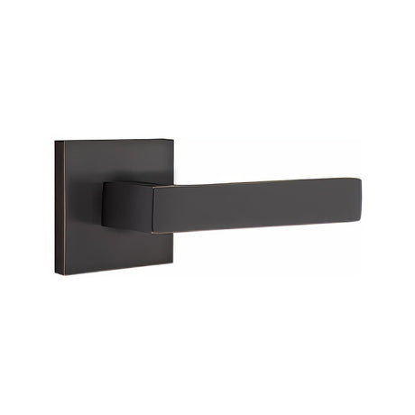 Emtek 5110DTUS10BLH oil rubbed bronze passage door lever