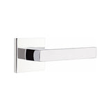 Emtek 5110DTUS26LH polished chrome passage door lever
