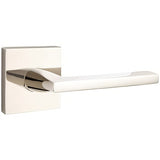 Emtek 5110FRLUS14RH polished nickel lifetime passage door lever
