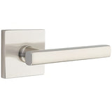 Emtek 5110FRLUS15RH satin nickel passage door lever