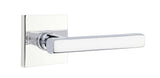 Emtek 5110FRLUS26LH polished chrome passage door lever