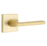 Emtek 5110HLOUS4RH satin brass passage door lever