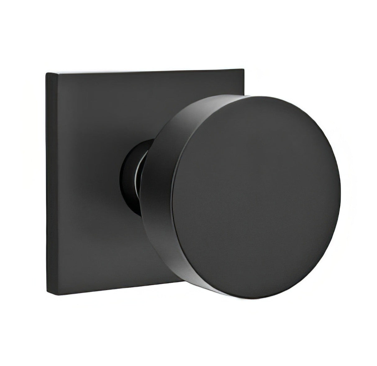 Emtek 5110ROUUS19 flat black passage door knob