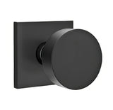 Emtek 5110ROUUS19 flat black passage door knob