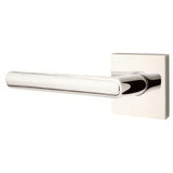 Emtek 5110STUUS14LH polished nickel lifetime passage door lever