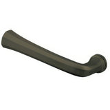 Baldwin 5112190LMR satin black dummy door lever