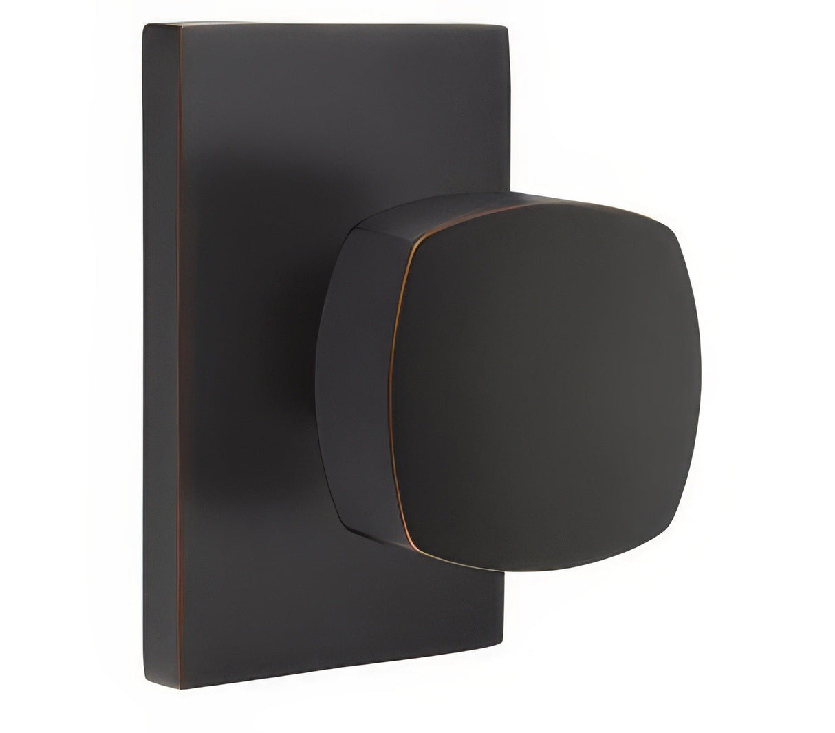 Emtek 5112FRKUS10B oil rubbed bronze passage door knob