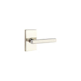 Emtek 5112FRLUS14RH polished nickel lifetime passage door lever