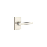 Emtek 5112FRLUS15RH satin nickel passage door lever