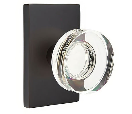 Emtek 5112MDCUS10B oil rubbed bronze passage door knob