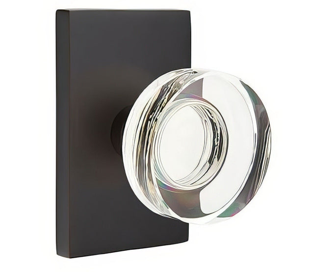 Emtek 5112MDCUS10B oil rubbed bronze passage door knob