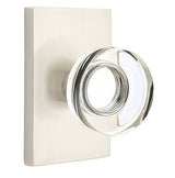 Emtek 5112MDCUS15 satin nickel passage door knob