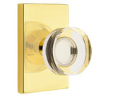 Emtek 5112MDCUS3NL unlacquered brass passage door knob