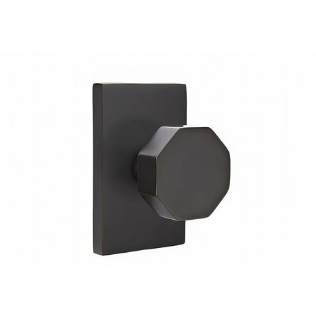 Emtek 5112OCTUS10B oil rubbed bronze passage door knob