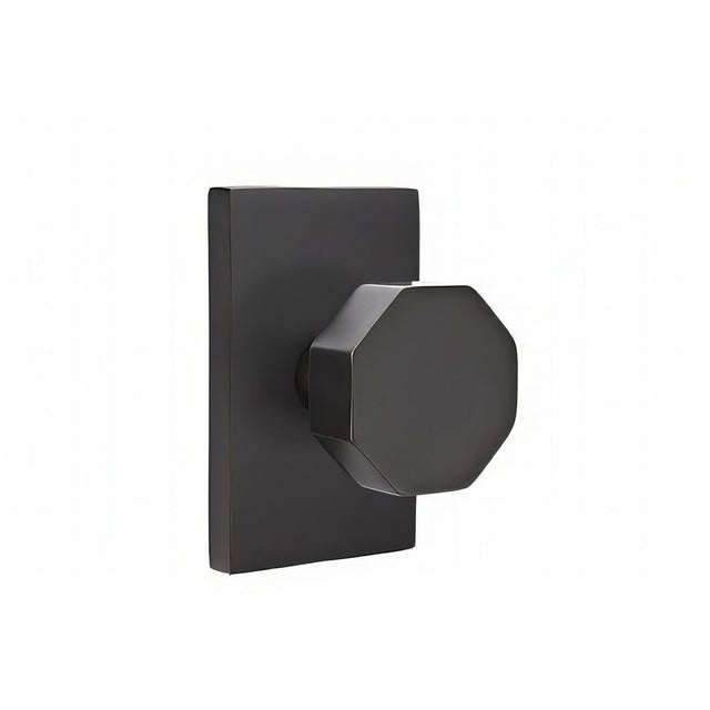 Emtek 5112OCTUS10B oil rubbed bronze passage door knob