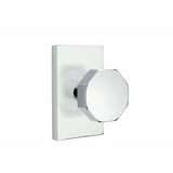 Emtek 5112OCTUS26 polished chrome passage door knob