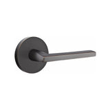 Emtek 5115HLOUS10BRH keyed entry keyed entry door lever in satin stainless, additional view