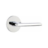 Emtek 5115HLOUS26LH polished chrome keyed entry door lever