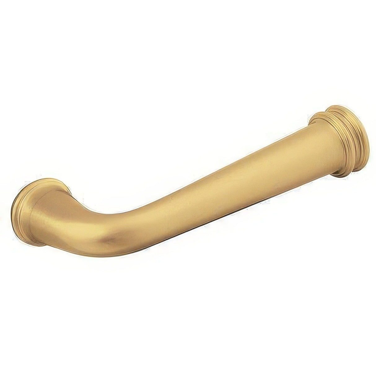 Baldwin 5116060RMR satin brass and brown dummy door lever