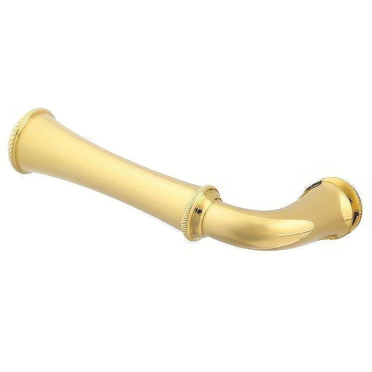 Baldwin 5118003LMR lifetime polished brass dummy door lever