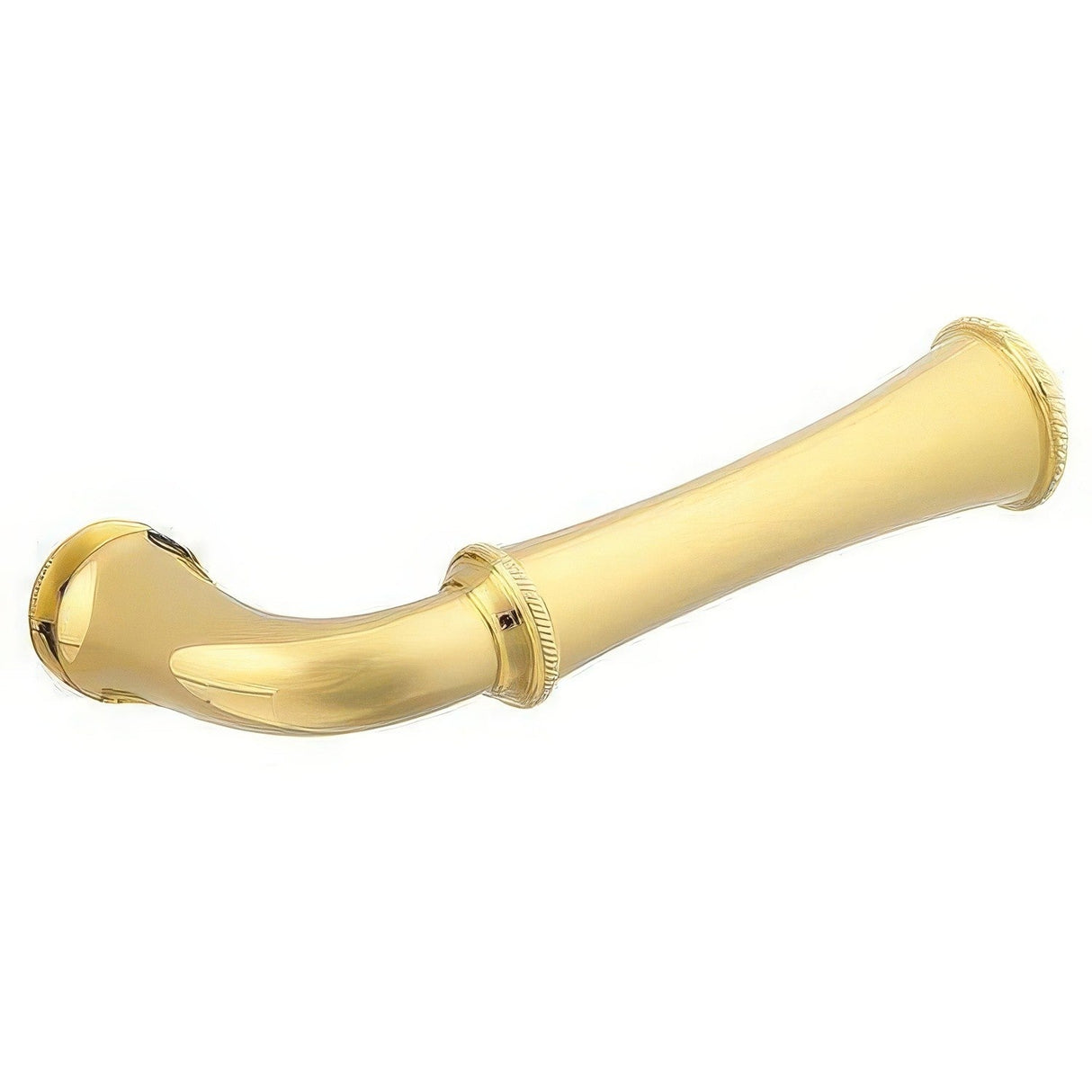 Baldwin 5118003RMR lifetime polished brass dummy door lever