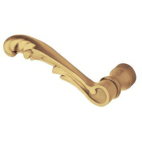 Baldwin 5121033LMR vintage brass dummy door lever