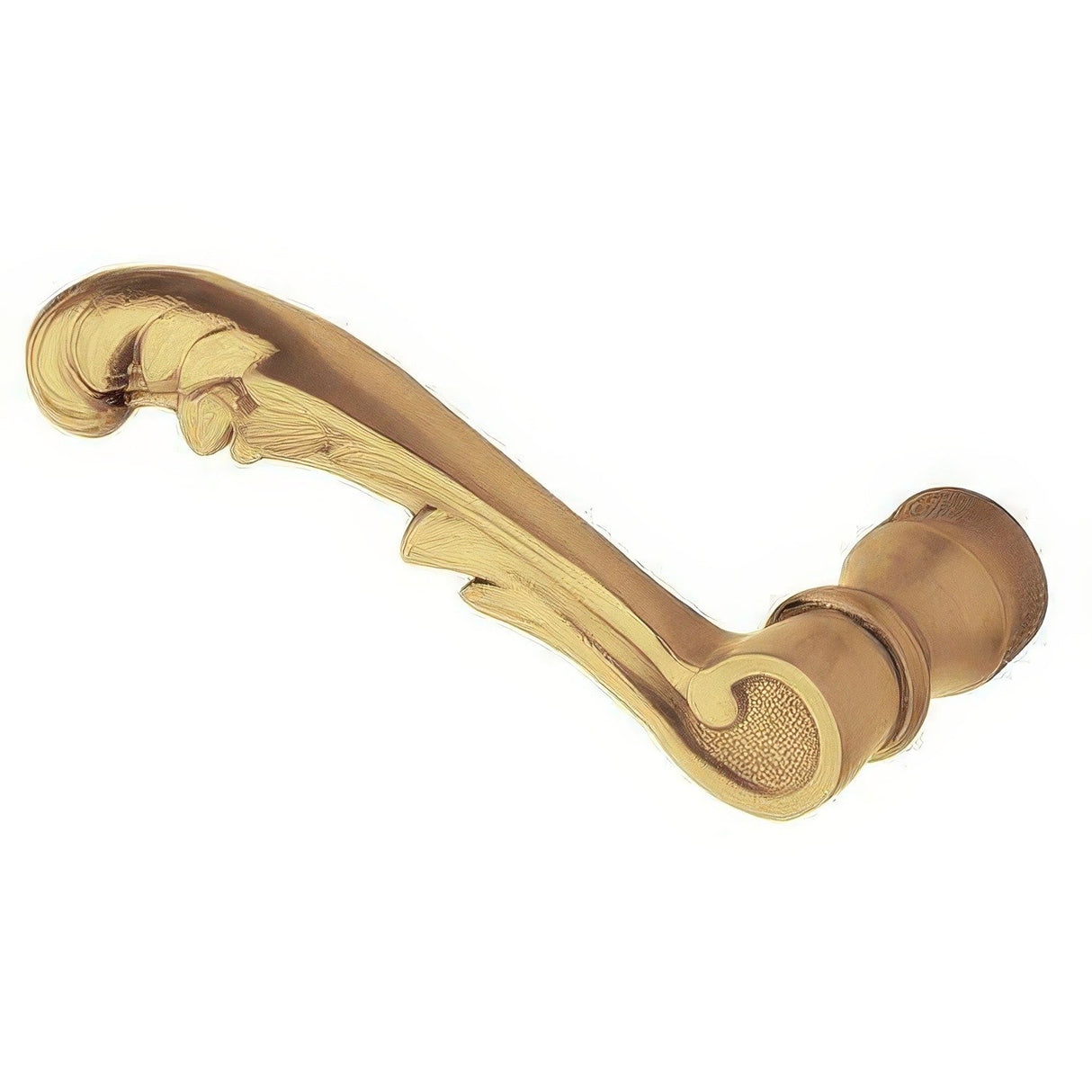 Baldwin 5121033LMR vintage brass dummy door lever