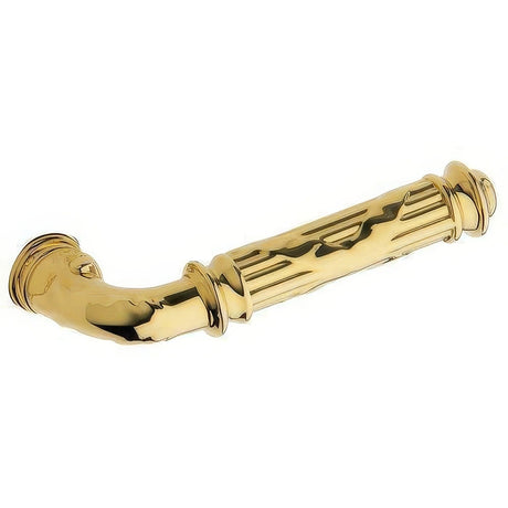 Baldwin 5122003MR lifetime polished brass dummy door lever