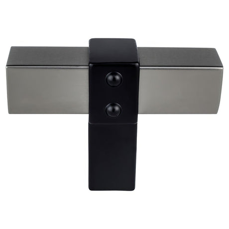 Berenson 5126-4SLT55-P Rivet Rebel t-shaped cabinet cabinet knob, additional view