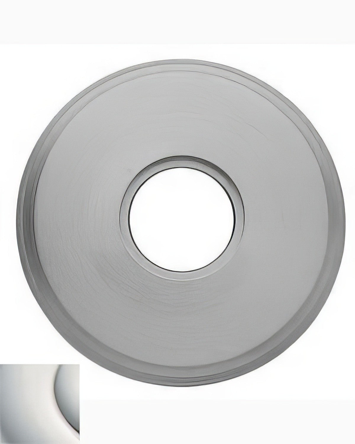Baldwin 5127055I lifetime polished nickel rosette