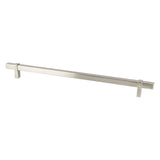 Berenson Rivet Rebel 18" Center to Center Appliance Pull in Brushed Nickel