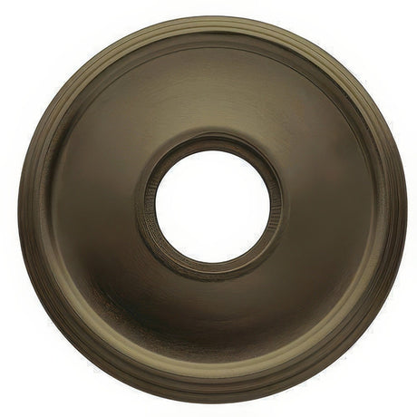 Baldwin 5134050 satin brass and black rosette
