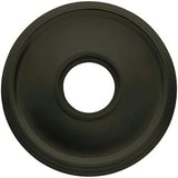 Baldwin 5134190 satin black rosette