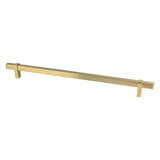 Berenson Rivet Rebel 18" Center to Center Appliance Pull in Modern Brushed Gold