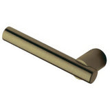 Baldwin 5137050LMR satin brass and black dummy door lever