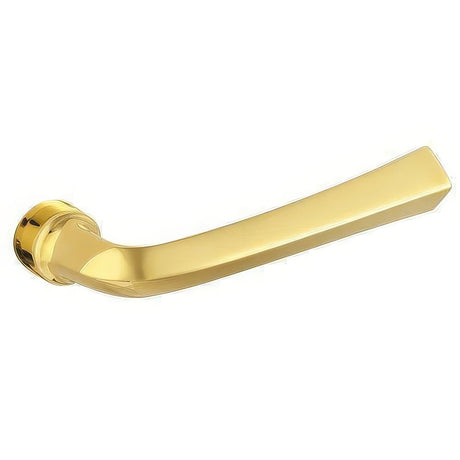 Baldwin 5141003RMR lifetime polished brass dummy door lever