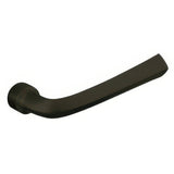 Baldwin 5141190RMR satin black dummy door lever