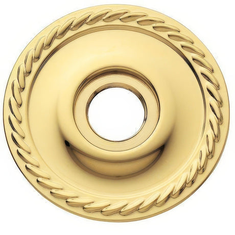 Baldwin 5149003 lifetime polished brass rosette