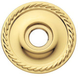Baldwin 5149003 lifetime polished brass rosette