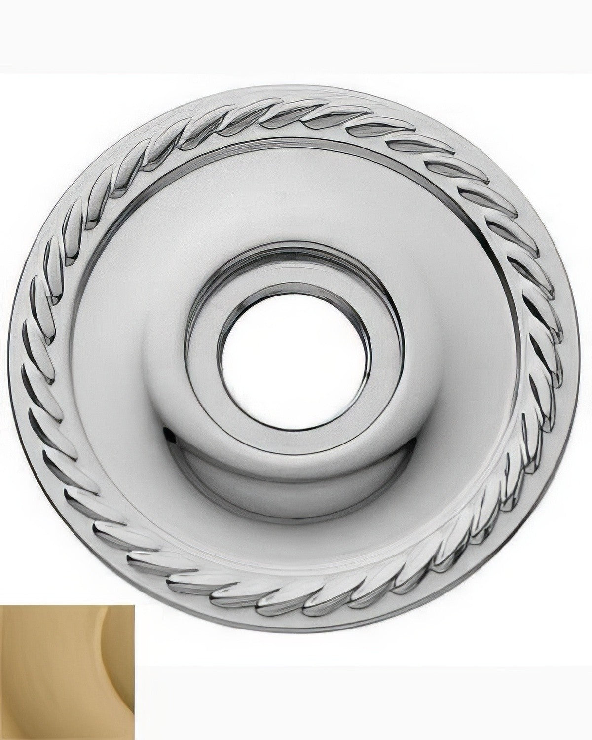 Baldwin 5149033 vintage brass rosette