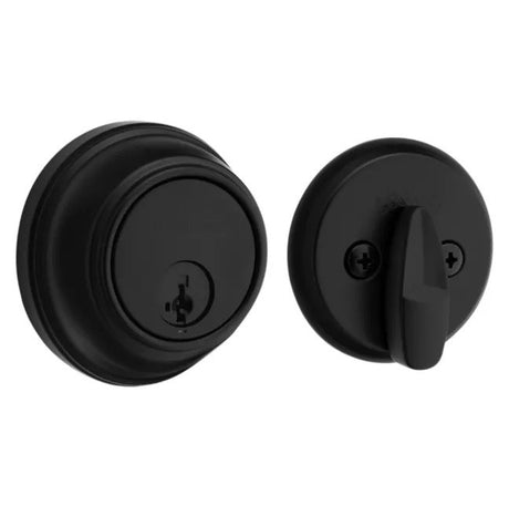 Kwikset 817-514S Key Control Deadbolt SmartKey in Polished Brass