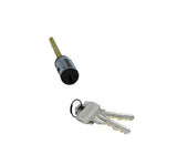 Kwikset Cylinder for Single Electronic Door Lock with SmartKey in Black