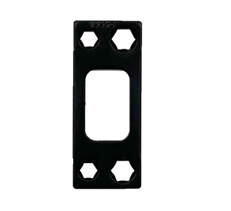 Kwikset 820049-007 Square Corner Deadbolt Strike US11P Venetian Bronze and 514 Matte Black in Venetian Bronze and Matte Black
